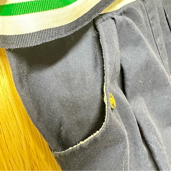 Janie and Jack Sail Away Nautical Navy Romper Size 4 - Picture 5 of 10